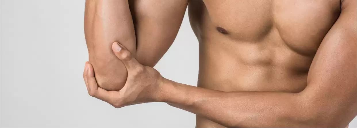 When is elbow joint replacement surgery required?