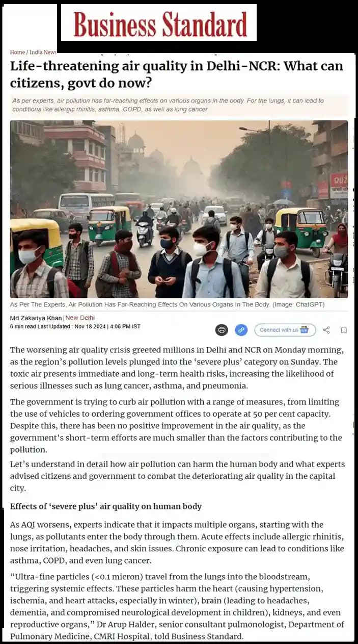 Life-threatening air quality in Delhi-NCR: What can citizens, govt do now?