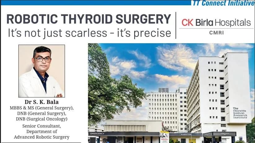 Robotic Thyroid Surgery | It's not just scarless- its precise