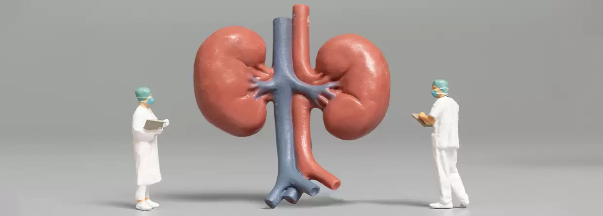 What causes nephrotic syndrome?